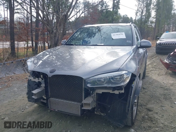 2016 BMW X5 sDrive35i with VIN 5UXKR2C51G0U17086, listed as a IAAI auction lot 41782636 with 100,791 mi miles. Bid and sale history available at carsss.com. Image 2.