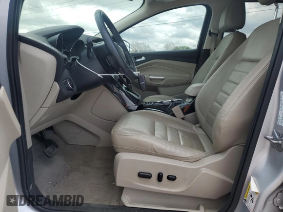 2014 Ford Escape Titanium with VIN 1FMCU0JX8EUB61768, listed as a Copart auction lot 51996795 with 102,360 mi miles and Clean Title. Bid and sale history available at carsss.com. Image 7.