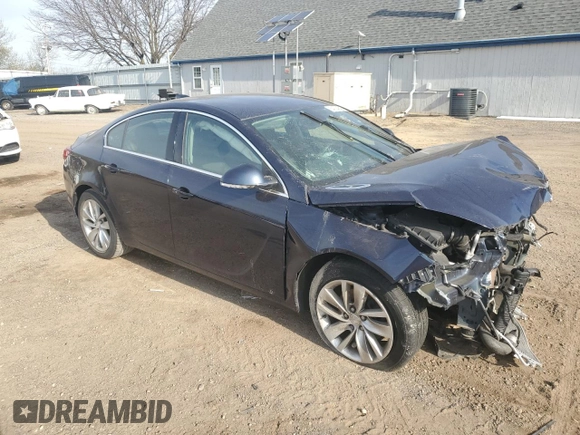 2016 Buick Regal Premium II with VIN 2G4GS5GX6G9109678, listed as a Copart auction lot 54004645 with 70,942 mi miles and Clean title. Bid and sale history available at DreamBid. Image 4.