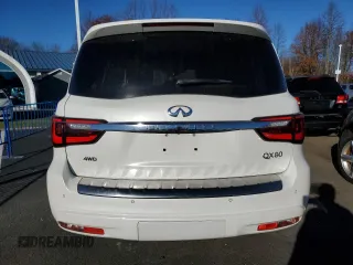 2022 Infiniti QX80 SENSORY with VIN JN8AZ2BEXN9291256, listed as a Copart auction lot 77907584 with 36,254 mi miles and Salvage Title. Bid and sale history available at carsss.com. Image 6.