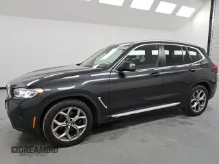 2024 BMW X3 sDrive30i with VIN 5UX43DP0XR9X11878, listed as a Copart auction lot 49742675 with 24,951 mi miles and Clean Title. Bid and sale history available at DreamBid. Image 1.