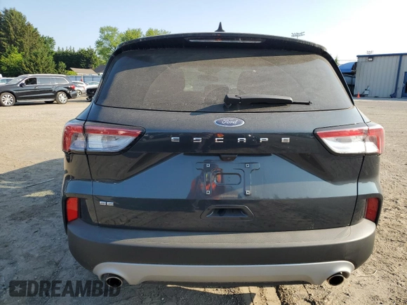 2022 Ford Escape SE z VIN 1FMCU0G64NUB51771, wystawiony jako Copart lot #58930225 z przebiegiem 8 235 mil mil oraz Szkoda całkowita • Salvage title. Historia ofert i sprzedaży dostępna na DreamBid. Obrazek 6.