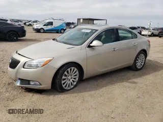 2012 Buick Regal Premium 1 with VIN 2G4GS5EK2C9142548, listed as a Copart auction lot 46497415 with 139,197 mi miles and Salvage Title. Bid and sale history available at carsss.com. Image 1.