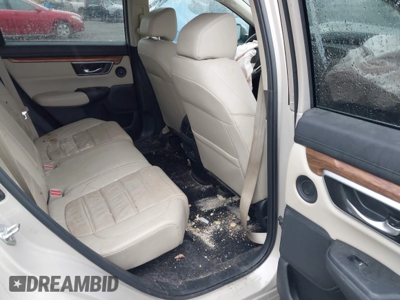 2018 Honda CR-V EX-L with VIN 2HKRW2H87JH681113, listed as a IAAI auction lot 41961301 with 85,672 mi miles. Bid and sale history available at carsss.com. Image 8.