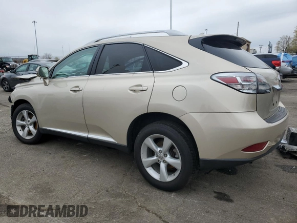 2012 Lexus RX 350 with VIN 2T2BK1BA5CC147158, listed as a Copart auction lot 52593775 with 0 mi miles and Salvage Title. Bid and sale history available at carsss.com. Image 2.