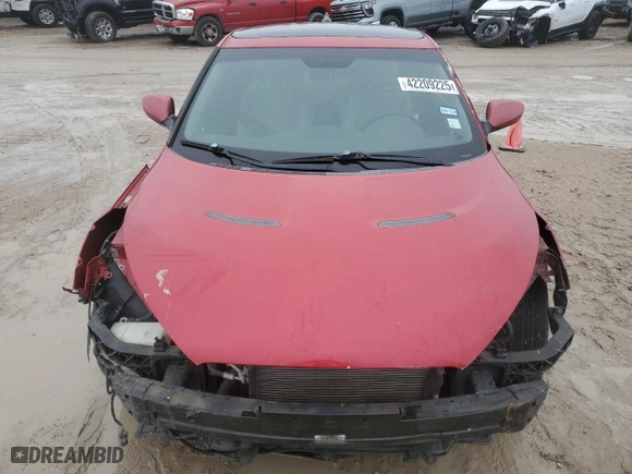 2013 Hyundai Veloster w/Gray Int with VIN KMHTC6AD6DU137589, listed as a Copart auction lot 42209225 with 0 mi miles and Salvage Title. Bid and sale history available at carsss.com. Image 5.