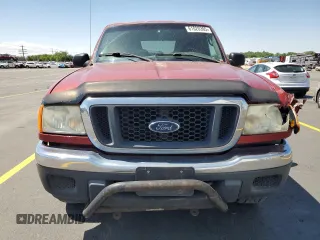 2004 Ford Ranger XL Fleet with VIN 1FTYR15E44PB53741, listed as a Copart auction lot 61020395 with 120,646 mi miles and Salvage title. Bid and sale history available at DreamBid. Image 5.