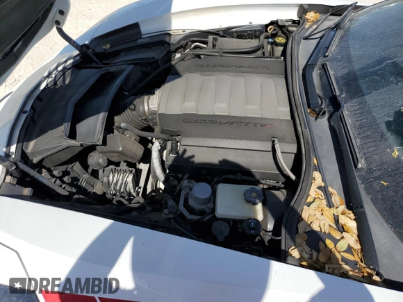 2014 Chevrolet Corvette Z51 2LT с VIN 1G1YJ3D74E5132223, выставлен на аукционе Copart как лот 77634464 с пробегом Не указан миль и Списание • Salvage title. История ставок и продаж доступна на DreamBid. Изображение 11.