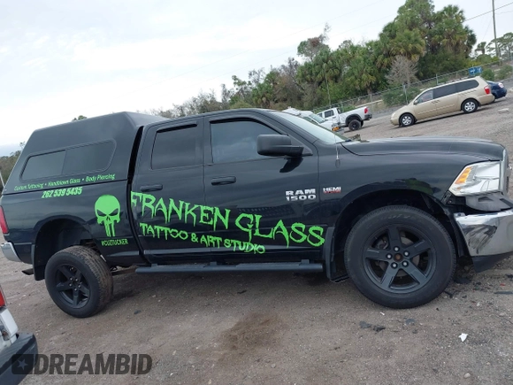2014 Ram 1500 Tradesman with VIN 1C6RR7FT3ES345596, listed as a IAAI auction lot 41611084 with 101,496 mi miles. Bid and sale history available at carsss.com. Image 13.