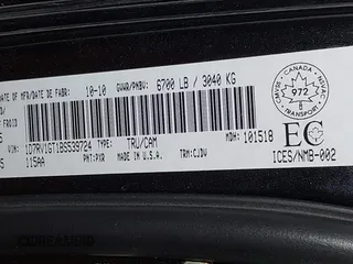 2011 Ram 1500 Big Horn с VIN 1D7RV1GT1BS539724, выставлен на аукционе IAAI как лот 41382316 с пробегом 149 861 миль миль и . История ставок и продаж доступна на DreamBid. Изображение 9.