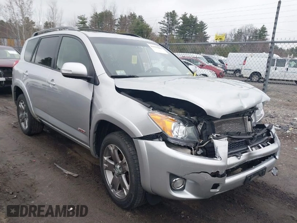 2011 Toyota RAV4 Sport with VIN JTMRK4DV7B5099808, listed as a IAAI auction lot 41955282 with 177,431 mi miles. Bid and sale history available at carsss.com. Image 1.