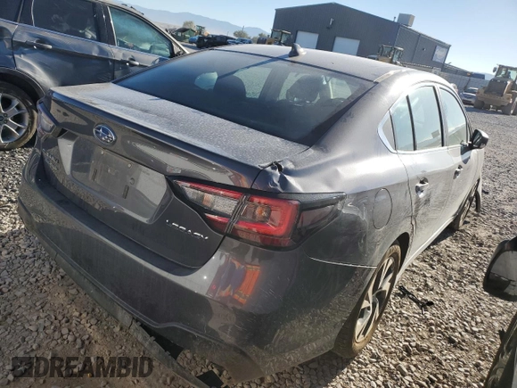 2022 Subaru Legacy with VIN 4S3BWAB68N3009629, listed as a Copart auction lot 68450574 with 22,245 mi miles and Salvage title. Bid and sale history available at DreamBid. Image 3.