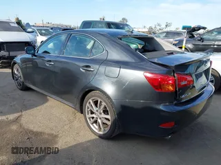 2008 Lexus IS 250 with VIN JTHBK262482061812, listed as a IAAI auction lot 41857127 with 129,361 mi miles and . Bid and sale history available at DreamBid. Image 3.