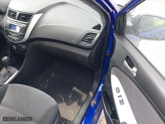 2012 Hyundai Accent GS with VIN KMHCT5AE9CU036421, listed as a IAAI auction lot 40410679 with 99,288 mi miles. Bid and sale history available at carsss.com. Image 5.