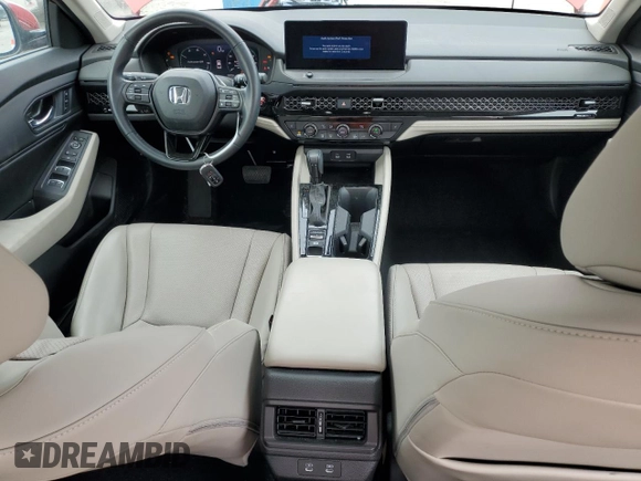 2023 Honda Accord EX-L with VIN 1HGCY2F62PA052510, listed as a Copart auction lot 53466345 with 21,079 mi miles and Salvage title. Bid and sale history available at DreamBid. Image 8.