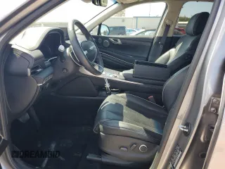 2021 Genesis GV80 with VIN KMUHBDSB0MU036821, listed as a Copart auction lot 56525235 with 56,578 mi miles and Salvage title. Bid and sale history available at DreamBid. Image 7.