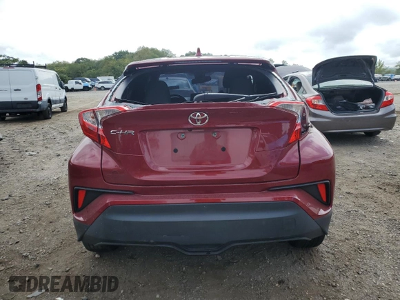 2019 Toyota C-HR XLE with VIN NMTKHMBX8KR092279, listed as a Copart auction lot 71925714 with 95,582 mi miles and Salvage Title. Bid and sale history available at DreamBid. Image 6.