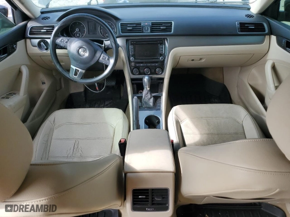 2014 Volkswagen Passat TDI SE w/Sunroof with VIN 1VWBN7A33EC033475, listed as a Copart auction lot 47461305 with 188,885 mi miles and Salvage Title. Bid and sale history available at carsss.com. Image 8.