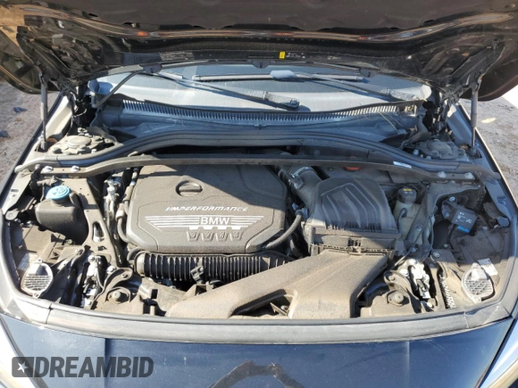 2020 BMW 2 Series M235i xDrive with VIN WBA13AL05L7F72397, listed as a Copart auction lot 43354335 with 53,105 mi miles and Salvage Title. Bid and sale history available at carsss.com. Image 13.