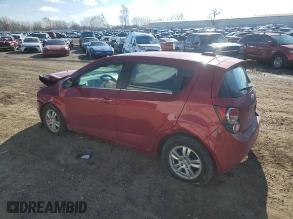 2016 Chevrolet Sonic LT with VIN 1G1JC6SB6G4174664, listed as a Copart auction lot 79858574 with 52,844 mi miles and Clean Title. Bid and sale history available at carsss.com. Image 2.