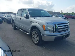 2010 Ford F-150 XL with VIN 1FTEW1C83AFB40201, listed as a IAAI auction lot 42100958 with 166,997 mi miles. Bid and sale history available at carsss.com. Image 1.