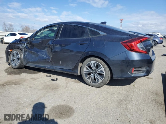 2017 Honda Civic Sedan EX-T with VIN 2HGFC1F39HH655078, listed as a Copart auction lot 48373685 with 101,106 mi miles and Salvage Title. Bid and sale history available at carsss.com. Image 2.