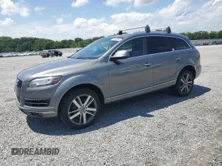 2014 Audi Q7 Premium Plus with VIN WA1LGAFE6ED014979, listed as a Copart auction lot 61958095 with 120,754 mi miles and Clean title. Bid and sale history available at DreamBid. Image 1.