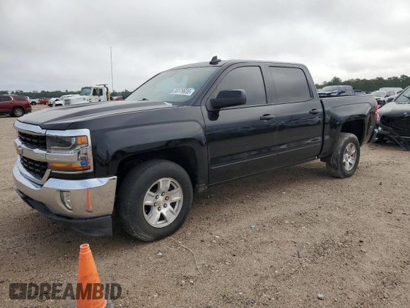 2018 Chevrolet Silverado 1500 LT with VIN 3GCUCRER4JG192458, listed as a Copart auction lot 56179635 with 96,450 mi miles and Clean Title. Bid and sale history available at DreamBid. Image 1.