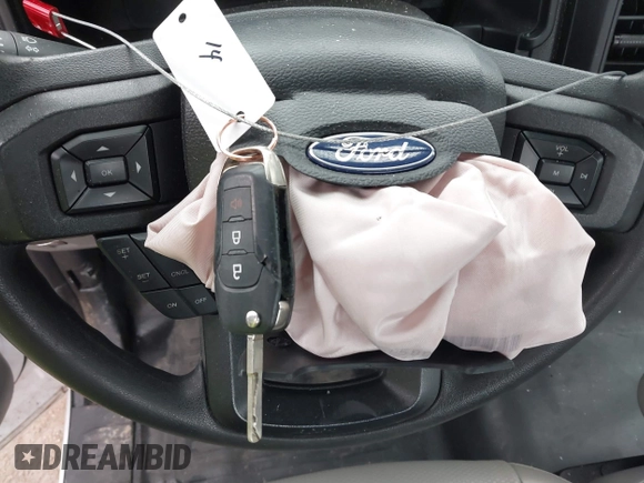 2019 Ford F-150 XL with VIN 1FTMF1CB3KKE16540, listed as a IAAI auction lot 41572630 with 73,954 mi miles and . Bid and sale history available at DreamBid. Image 11.