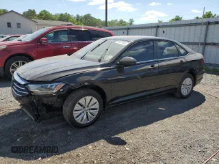 2019 Volkswagen Jetta S with VIN 3VWC57BU5KM088791, listed as a Copart auction lot 88672775 with 49,558 mi miles and Salvage title. Bid and sale history available at DreamBid. Image 1.
