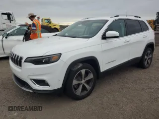 2019 Jeep Cherokee Limited with VIN 1C4PJLDN8KD296724, listed as a Copart auction lot 75220604 with Not Provided miles and Salvage Title. Bid and sale history available at DreamBid. Image 1.