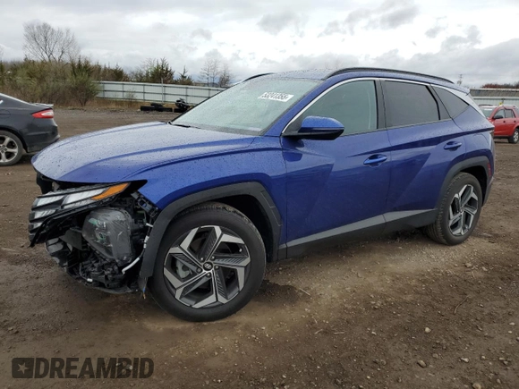 2023 Hyundai Tucson SEL with VIN 5NMJF3AE5PH211252, listed as a Copart auction lot 53241355 with 14,178 mi miles and Salvage Title. Bid and sale history available at carsss.com. Image 1.