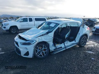 2018 BMW X2 xDrive28i with VIN WBXYJ5C31JEF78928, listed as a IAAI auction lot 40917288 with Not Provided miles. Bid and sale history available at carsss.com. Image 2.