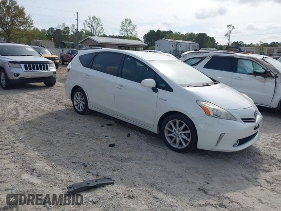 2012 Toyota Prius Two with VIN JTDZN3EU4C3022091, listed as a IAAI auction lot 41956581 with 171,422 mi miles and . Bid and sale history available at carsss.com. Image 1.