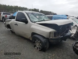 2008 Chevrolet Silverado 1500 Work Truck with VIN 1GCEK14X78Z211118, listed as a Copart auction lot 39961264 with Not Provided miles and Salvage Title. Bid and sale history available at DreamBid. Image 4.