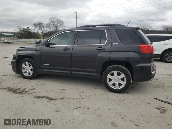 2016 GMC Terrain SLE with VIN 2GKFLNE37G6353584, listed as a Copart auction lot 44313935 with 60,725 mi miles and Salvage Title. Bid and sale history available at carsss.com. Image 2.