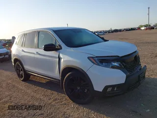 2021 Honda Passport Sport with VIN 5FNYF7H28MB000285, listed as a IAAI auction lot 41947386 with 25,496 mi miles and . Bid and sale history available at carsss.com. Image 13.
