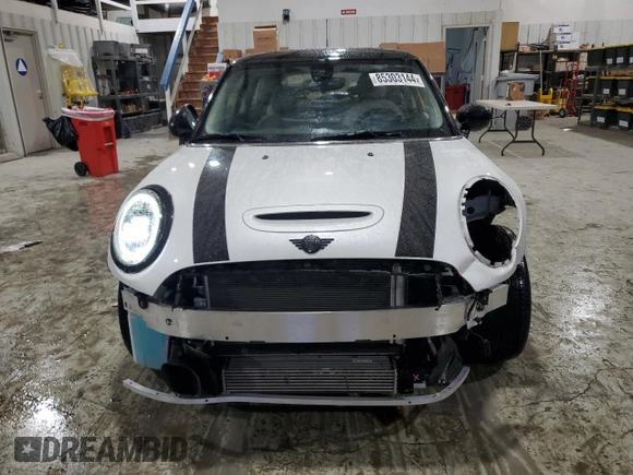 2023 MINI Hardtop Cooper S with VIN WMW53DH0XP2U03083, listed as a Copart auction lot 85303144 with 29,544 mi miles and Salvage title. Bid and sale history available at DreamBid. Image 5.