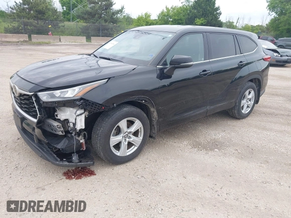 2020 Toyota Highlander LE z VIN 5TDBZRBH1LS507559, wystawiony jako IAAI lot #42542484 z przebiegiem 73 725 mil mil oraz . Historia ofert i sprzedaży dostępna na DreamBid. Obrazek 2.