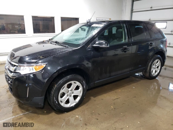 2014 Ford Edge SEL with VIN 2FMDK4JC7EBA25006, listed as a Copart auction lot 47477645 with 167,592 mi miles and Salvage Title. Bid and sale history available at carsss.com. Image 1.