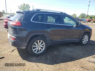 2014 Jeep Cherokee Limited с VIN 1C4PJMDB6EW254637, выставлен на аукционе Copart как лот 65532785 с пробегом 107 575 миль миль и Чистый • Clean title. История ставок и продаж доступна на DreamBid. Изображение 3.
