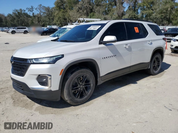 2022 Chevrolet Traverse LT Cloth с VIN 1GNERGKW8NJ135614, выставлен на аукционе Copart как лот 45677865 с пробегом 98 728 миль миль и На запчасти • Non repairable. История ставок и продаж доступна на DreamBid. Изображение 1.