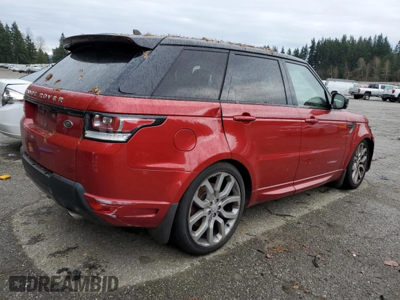 2016 Land Rover Range Rover Sport Autobiography с VIN SALWV2EF4GA582699, выставлен на аукционе Copart как лот 40362284 с пробегом 68 481 миль миль и Списание • Salvage title. История ставок и продаж доступна на DreamBid. Изображение 3.