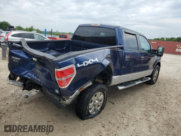 2010 Ford F-150 XL with VIN 1FTFW1EV1AFB61006, listed as a Copart auction lot 55947645 with 111,237 mi miles and Salvage title. Bid and sale history available at DreamBid. Image 3.
