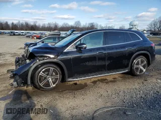 2023 Mercedes-Benz EQS with VIN 4JGDM2EB2PA027714, listed as a Copart auction lot 86423554 with 0 mi miles and Salvage Title. Bid and sale history available at carsss.com. Image 1.