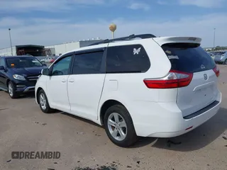 2016 Toyota Sienna LE AAS with VIN 5TDKK3DC0GS707292, listed as a IAAI auction lot 42266246 with 191,527 mi miles and . Bid and sale history available at DreamBid. Image 3.