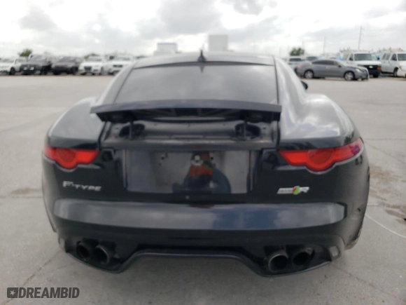 2016 Jaguar F-TYPE R with VIN SAJWJ6DLXGMK29451, listed as a Copart auction lot 51437695 with 50,225 mi miles and Salvage Title. Bid and sale history available at carsss.com. Image 6.