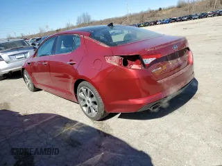 2013 Kia Optima SX with VIN 5XXGR4A66DG209262, listed as a Copart auction lot 44748484 with 112,113 mi miles and Clean Title. Bid and sale history available at carsss.com. Image 2.