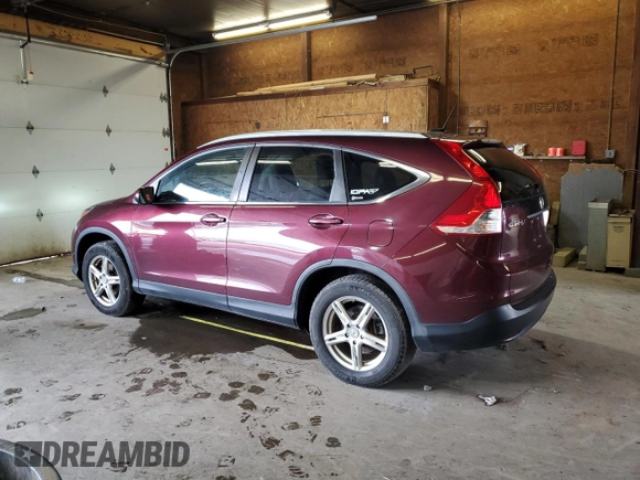 2012 Honda CR-V EX-L with VIN 5J6RM4H79CL046864, listed as a Copart auction lot 63052525 with 243,943 mi miles and Clean title. Bid and sale history available at DreamBid. Image 2.