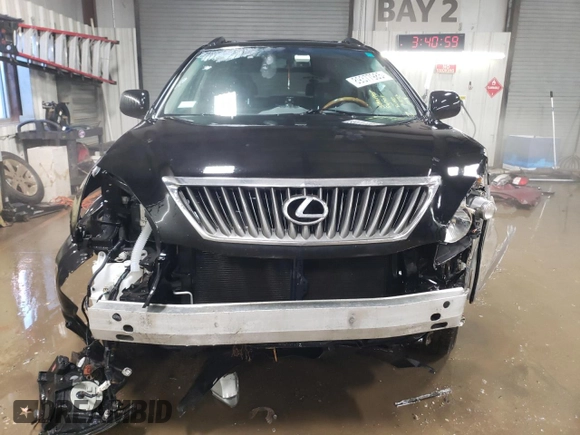 2009 Lexus RX 350 with VIN 2T2HK31U59C116390, listed as a Copart auction lot 89377985 with 141,299 mi miles and Salvage Title. Bid and sale history available at DreamBid. Image 5.